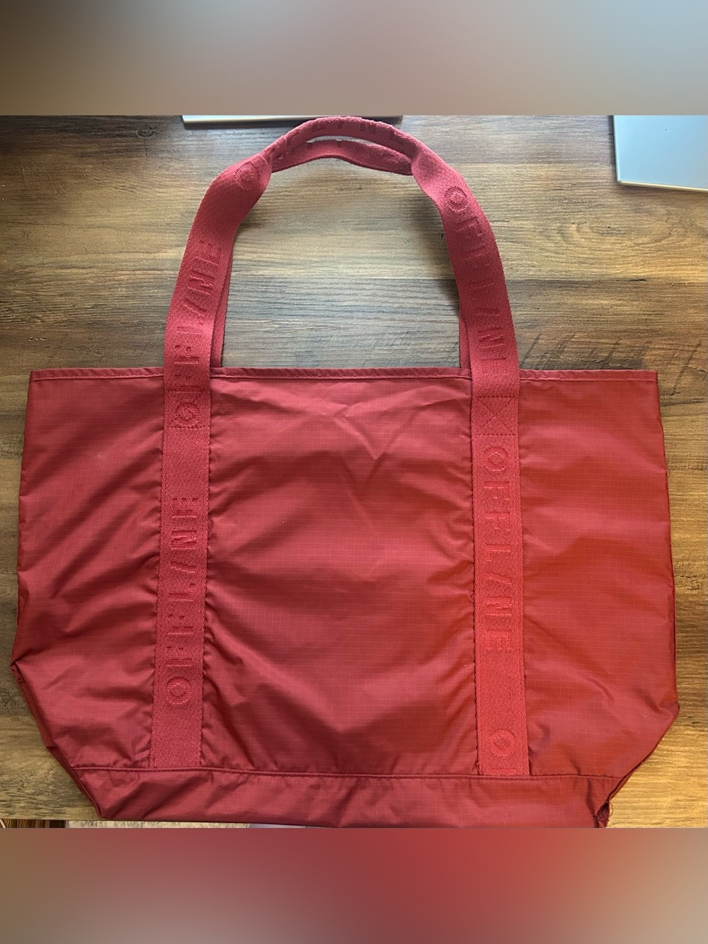 AE Offline Red Tote Bag